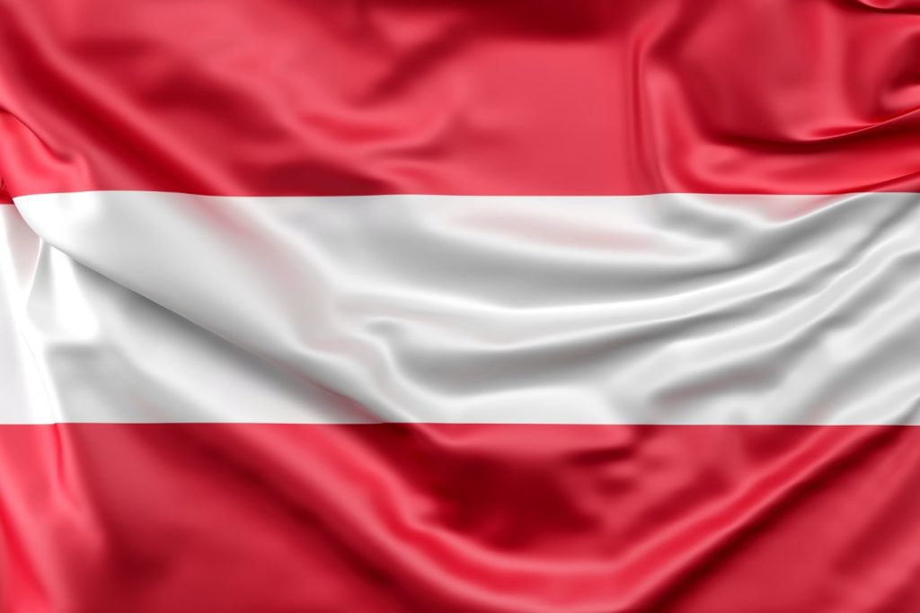 Österreich-Flagge