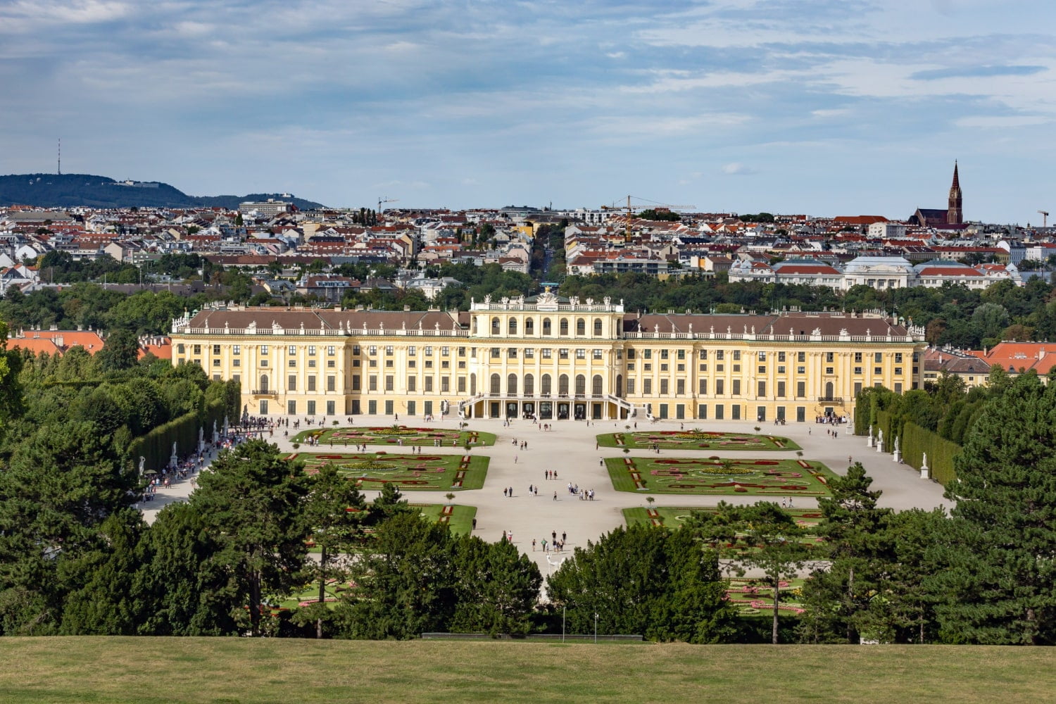Schloss Schönbrunn in Österreich